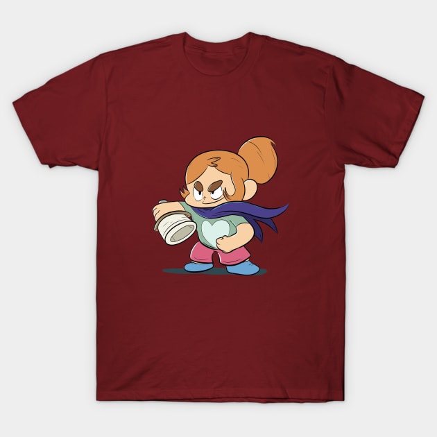 Kelsey the Brave T-Shirt by kabaryangbaik